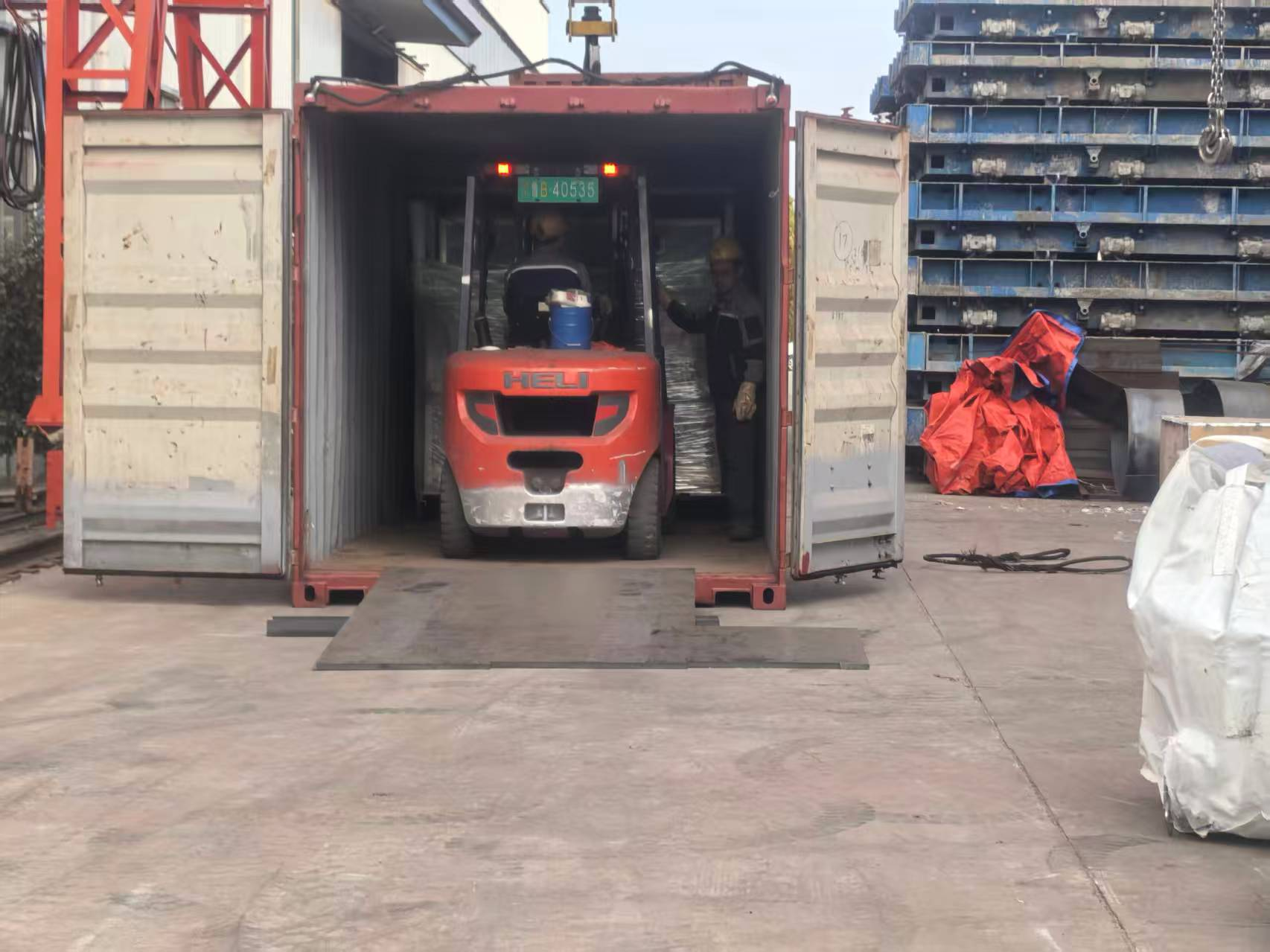 Warta ekspor struktur baja Liweiyuan Steel sing ndhukung produk menyang Chili