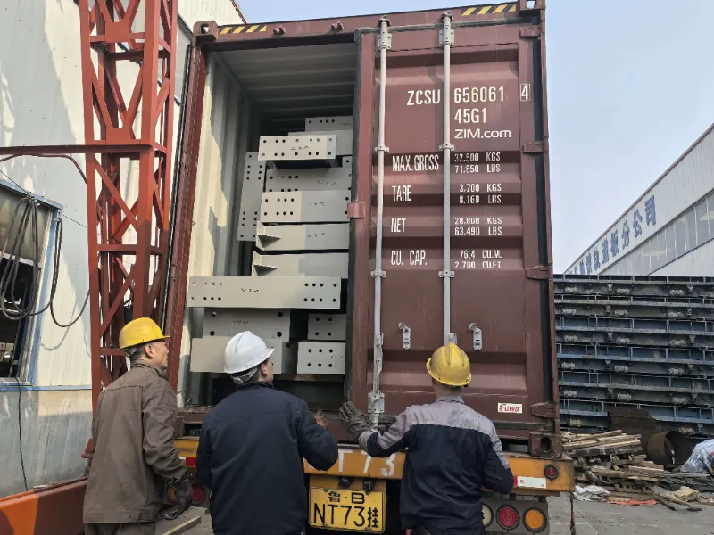 Komponen Struktur Baja kanggo Proyek Gudang Baja Skala Gedhe ing Chili Kasil Dikirim, Ndhukung Konstruksi Hub Logistik Lokal