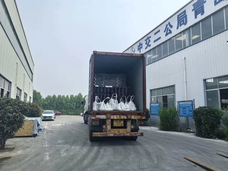 Struktur Baja Qingdao Liweiyuan Ngirim Komponen Baja Khusus kanggo Peternakan Perikanan menyang Klien Islandia
