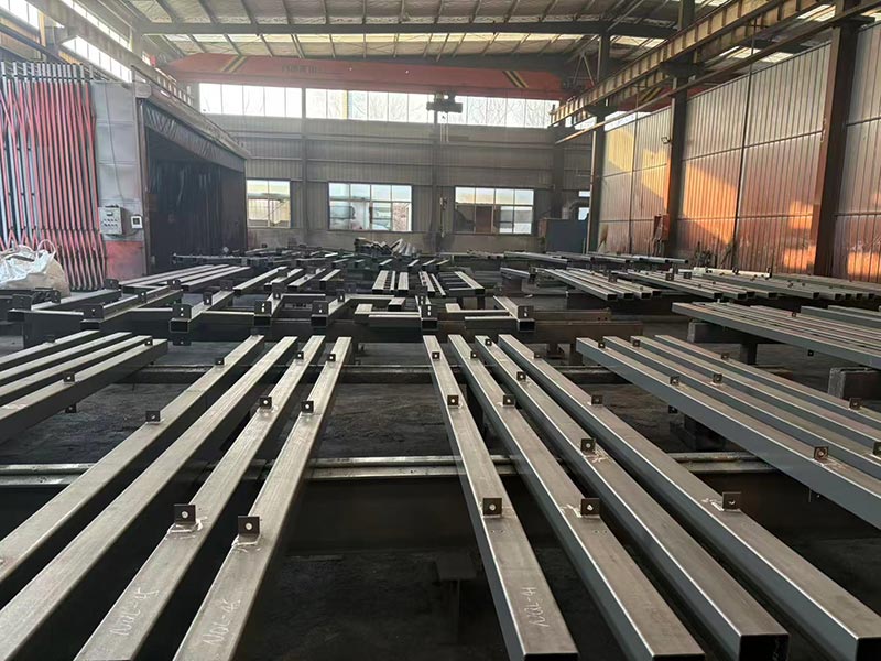 customized steel structure processing project